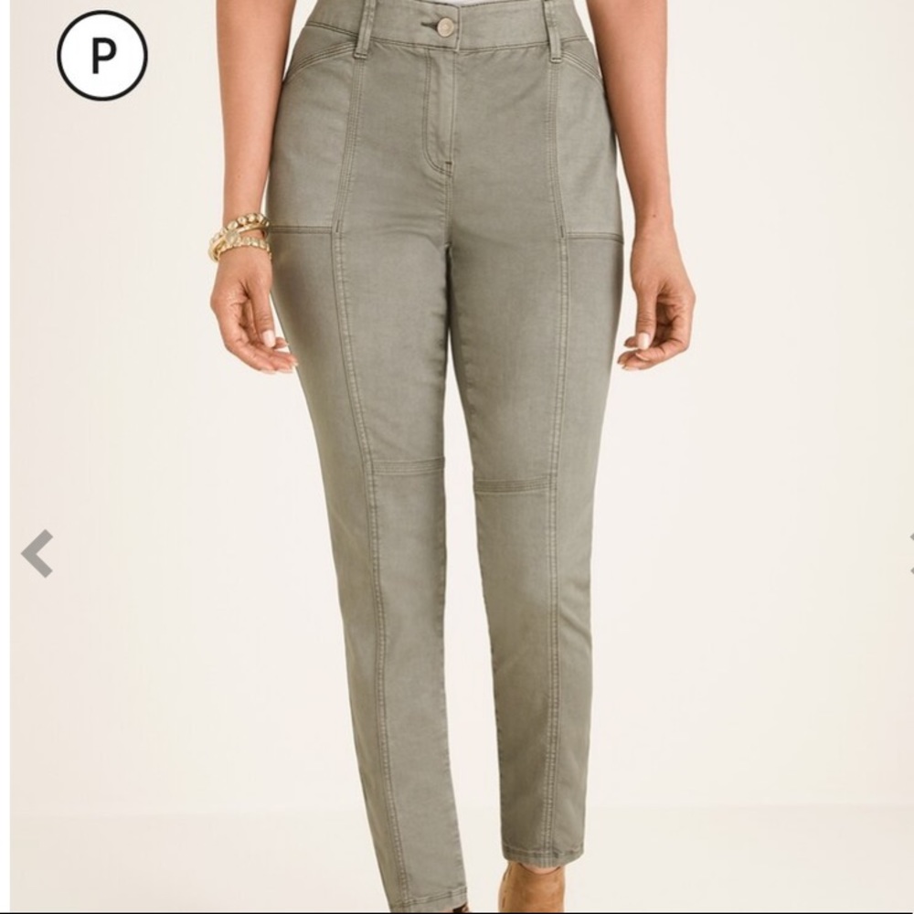 Chicos secret stretch utility ankle pant